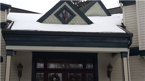 Edge Melt System heated gutter guards and channel  melt panel effectively solving ice dam and icicle problems
