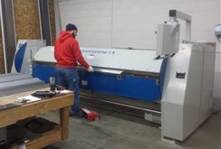 In House CNC Production of Roof Ice Prevention Products