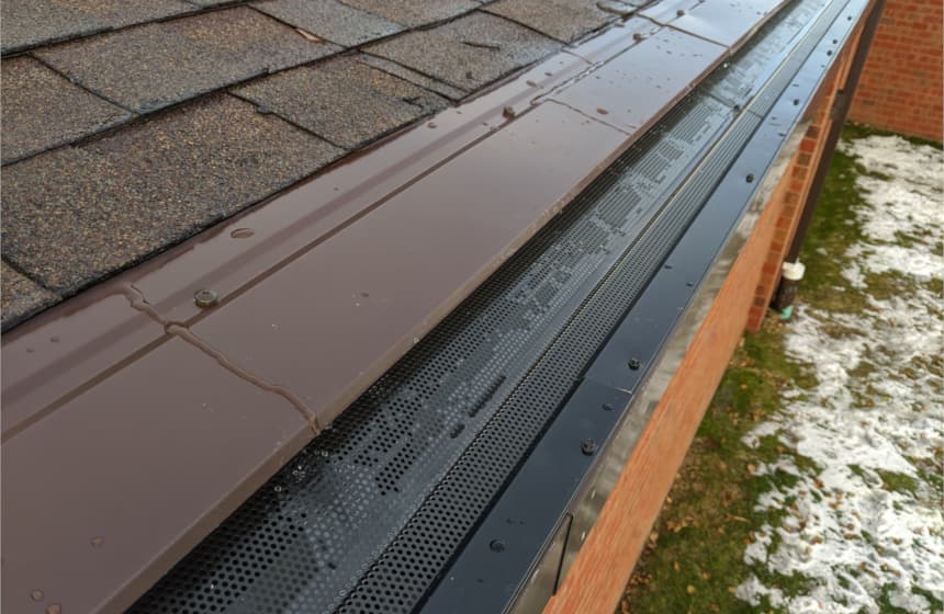 Single Cable Eave Panel Mansard Brown (EP-SC) with HGS