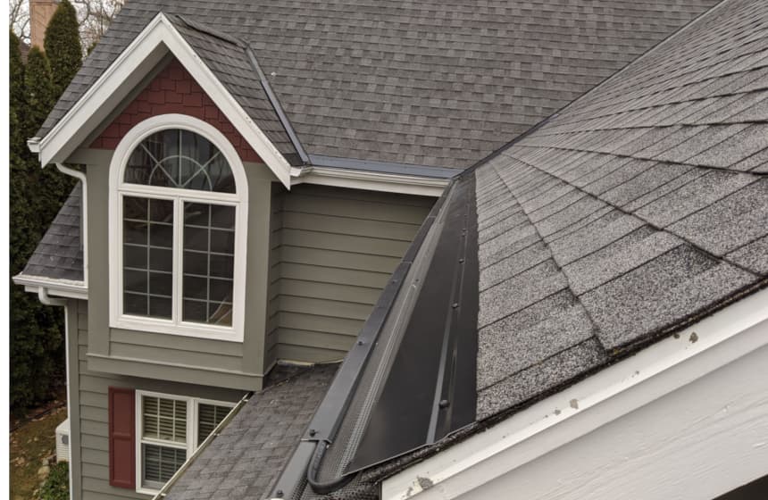 Single Cable Eave Panel Matte Black (EP-SC) with HGS